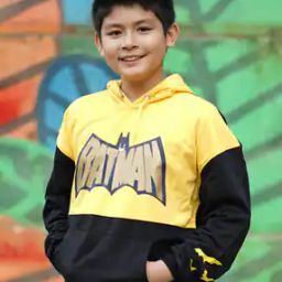 Boys Cartoon Print Hoodie-image-2