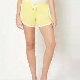Hot Pants with Drawstring Waistband-image-11