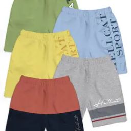 Boys Mid Rise Graphic Shorts-image-17