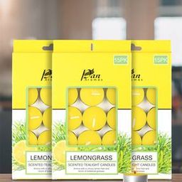 Lemon Grass Scented Tealight Candles-15