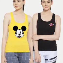 Pack of 2 Cartoon Print Tank Top-image-105