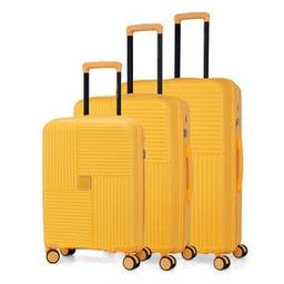 Set of 3 Singapore Number Lock Trolley Bags S | M | L-3
