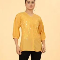 Women Embroidered A-Line Tunic-image-78