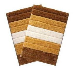Set of 2 Colourblock Anti-Skid Bat Mats-31