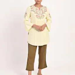 lakshita Women Embroidered Straight Fit Kurti-picture-28