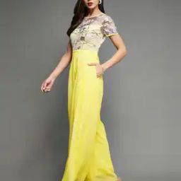 Women Embellished Jumpsuit with Insert Pockets-23