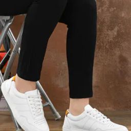 Cupsole Lace-Up Casual Shoes-image-2