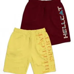 Set of 2 Typographic Print Shorts-picture-30