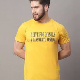 Typographic Printed Crew-Neck T-Shirt-image-20