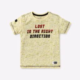 Typographic Print Round-Neck T-shirt-image-49