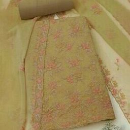 Women Embroidered Unstitched Dress Material-image-37