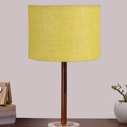 devansh Table Lamp with Jute Shade image 1