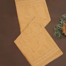Women Embroidered Chiffon Dupatta-picture-43
