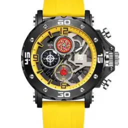 t5 Men Chronograph Watch with Silicon Strap - H3956G-E-picture-8