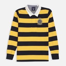 allen solly Boys Regular Fit Stripes Polo T-Shirt-picture-32