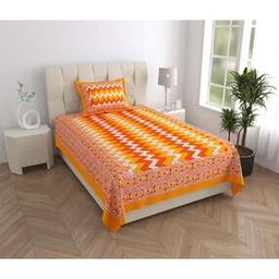 Cotton Bedsheet With Pillow Cover-picture-51