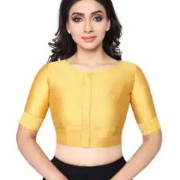 Embroidered Front-Open Blouse-35
