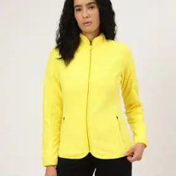 Women Panelled Regular Fit Jacket-43