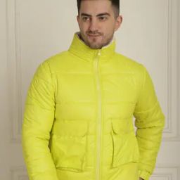 Men Zip-Front Regular Fit Puffer Jacket-picture-49
