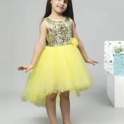 Girls Embellished Fit & Flare Dress-picture-26