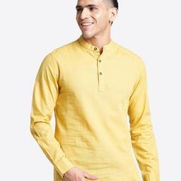 Men Regular Fit Short Kurta-34