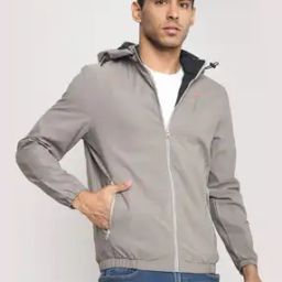 Men Regular Fit Zip-Front Jacket-image-46