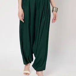 9rasa Women Flat-Front Loose Fit Dhoti Pants-picture-35