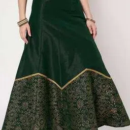 studiorasa Women Block Print A-Line Skirt-picture-48