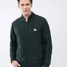 monte carlo Men Regular Fit Zip-Front Bomber Jacket-picture-13