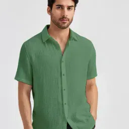 neonomad Men Regular Fit Spread-Collar Shirt-picture-7