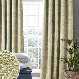 Set of 2 Chevron Blackout Door Curtains-image-91