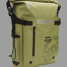 royal enfield Men Typographic Print Everyday Back Pack-picture-28