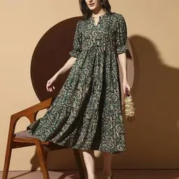 lookshine Women Floral A-line Dress-picture-10