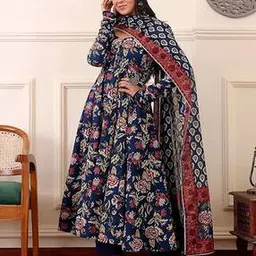 acai Women Floral Anarkali Kurta Set-picture-37