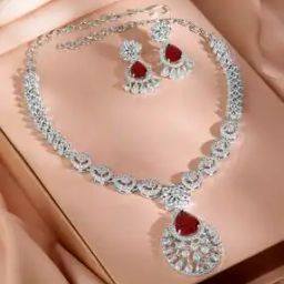 Women Necklace & Earings Set-image-64