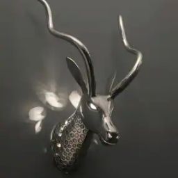 Trophy Deer Head Wall Light-37