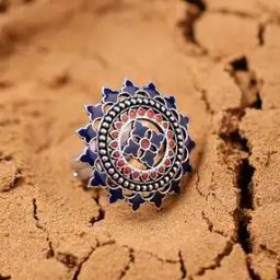 German Silver Adjustable Tholia Ring-image-51