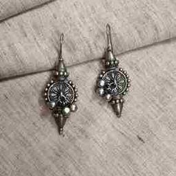 WomenColor Brass Earrings-image-17
