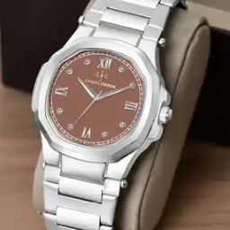CC-GSQ00020-BROWN-CH Analogue Watch with Deployant Clasp-18