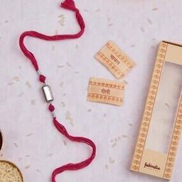 Mirror-Studded Tie-Up Rakhi-32