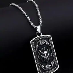 Men Linked Chain with Pendant-picture-18