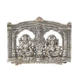 Laxmi Ganesh God Idol with Printed Box-image-2