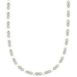 Men Silver-Plated Pearl Chain-image-8