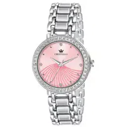 crestello CR-DZL149-PNK Women Analogue Watch with Jewellery Clasp-picture-44