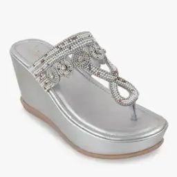 Women Embellished Slip-On Wedges-picture-39