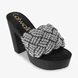 Women Round-Toe Chunky-Heeled Sandals-image-8