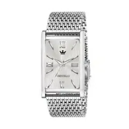 crestello Men CR-WT026-SLV-CH Analogue Watch with Mesh Steel Chain-picture-49