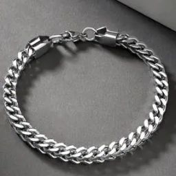 Link Bracelet with Lobster Clasp-41