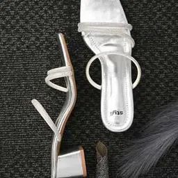 styli Heeled Sandals With Synthetic Upper-picture-9