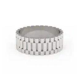 Men Plain Jane Presidential Ring-20